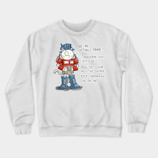 Be an Optimist Prime Crewneck Sweatshirt